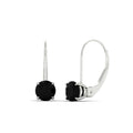 Thumbnail 96 - 2-carat-lever-back-solitaire-black-diamond-round-earrings-in-white-gold-FDEAR9225ROGBLACK-2.00CT-NL-WG