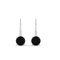 Thumbnail 99 - 2-carat-lever-back-solitaire-black-diamond-round-earrings-in-white-gold-FDEAR9225ROGBLACK-2.00CT-NL-WG