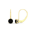 Thumbnail 40 - 2-carat-lever-back-solitaire-black-diamond-round-earrings-in-yellow-gold-FDEAR9225ROGBLACK-2.00CT-NL-YG