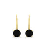 Load image into Gallery viewer, 2-carat-lever-back-solitaire-black-diamond-round-earrings-in-yellow-gold-FDEAR9225ROGBLACK-2.00CT-NL-YG