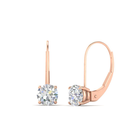 2-carat-lever-back-solitaire-diamond-round-earrings-in-rose-gold-FDEAR9225RO-2.00CT-NL-RG