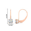 Load image into Gallery viewer, 2-carat-lever-back-solitaire-diamond-round-earrings-in-rose-gold-FDEAR9225RO-2.00CT-NL-RG