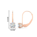 Thumbnail 47 - 2-carat-lever-back-solitaire-diamond-round-earrings-in-rose-gold-FDEAR9225RO-2.00CT-NL-RG