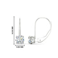 Thumbnail 6 - 2-carat-lever-back-solitaire-diamond-round-earrings-in-white-gold-FDEAR9225RO-2.00CT-NL-WG