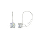 Thumbnail 5 - 2-carat-lever-back-solitaire-diamond-round-earrings-in-white-gold-FDEAR9225RO-2.00CT-NL-WG