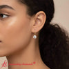 Load image into Gallery viewer, 2-carat-lever-back-solitaire-diamond-round-earrings-in-yellow-gold-FDEAR9225RO-2.00CT-model-2