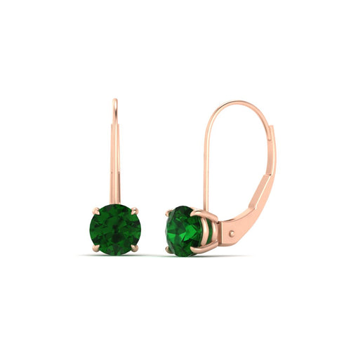 2-carat-lever-back-solitaire-emerald-round-earrings-in-rose-gold-FDEAR9225ROGEMGR-2.00CT-NL-RG