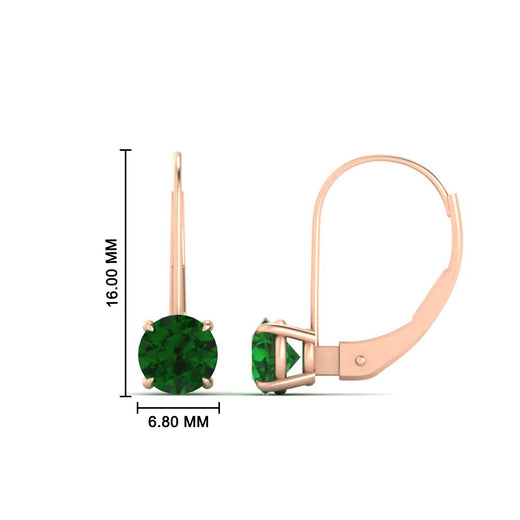 2-carat-lever-back-solitaire-emerald-round-earrings-in-rose-gold-FDEAR9225ROGEMGR-2.00CT-NL-RG