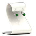 Thumbnail 90 - 2-carat-lever-back-solitaire-emerald-round-earrings-in-white-gold-FDEAR9225ROGEMGR-2.00CT-NL-WG
