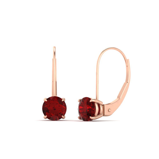 2-carat-lever-back-solitaire-ruby-round-earrings-in-rose-gold-FDEAR9225ROGRUDR-2.00CT-NL-RG
