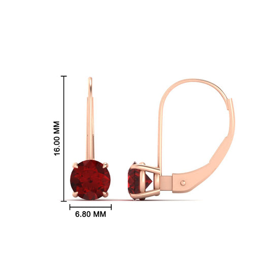 2-carat-lever-back-solitaire-ruby-round-earrings-in-rose-gold-FDEAR9225ROGRUDR-2.00CT-NL-RG