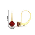 Thumbnail 36 - 2-carat-lever-back-solitaire-ruby-round-earrings-in-yellow-gold-FDEAR9225ROGRUDR-2.00CT-NL-YG