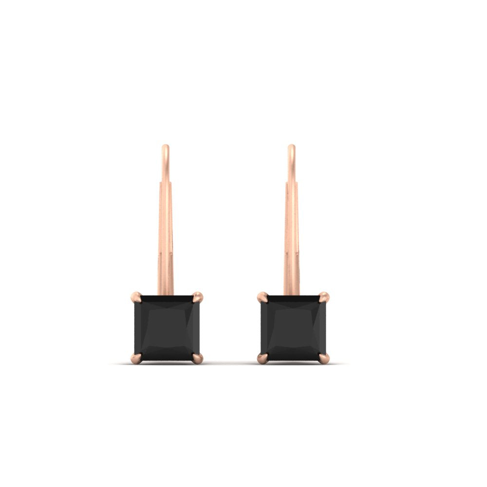 2-carat-lever-back-stud-square-black-onyx-earrings-in-rose-gold-FDEAR9225PRGBLACK-2.00CT-NL-RG