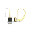 Load image into Gallery viewer, 2-carat-lever-back-stud-square-black-onyx-earrings-in-yellow-gold-FDEAR9225PRGBLACK-2.00CT-NL-YG