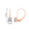 Load image into Gallery viewer, 2-carat-lever-back-stud-square-diamond-earrings-in-rose-gold-FDEAR9225PR-2.00CT-NL-RG