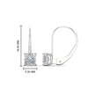 Load image into Gallery viewer, 2-carat-lever-back-stud-square-diamond-earrings-in-white-gold-FDEAR9225PR-2.00CT-NL-WG