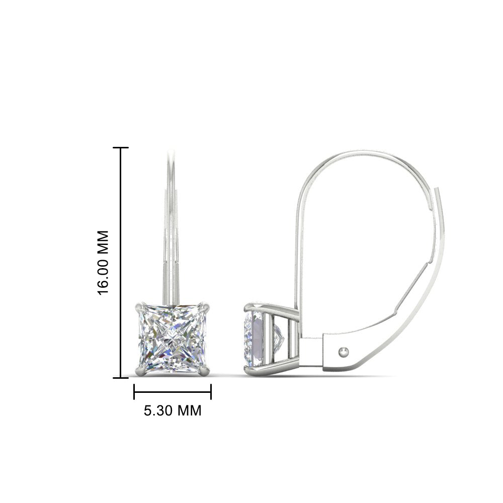 2-carat-lever-back-stud-square-diamond-earrings-in-white-gold-FDEAR9225PR-2.00CT-NL-WG