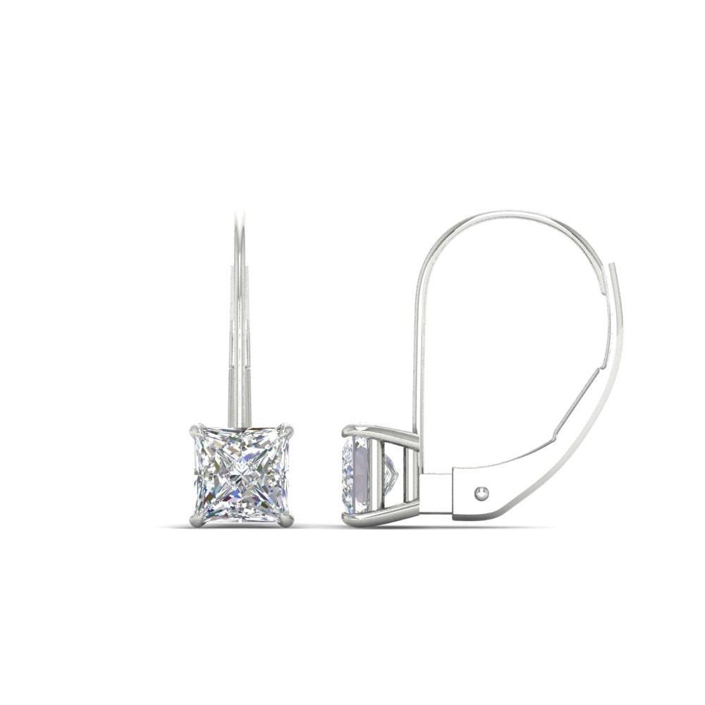 2-carat-lever-back-stud-square-diamond-earrings-in-white-gold-FDEAR9225PR-2.00CT-NL-WG