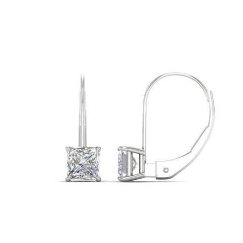 2-carat-lever-back-stud-square-diamond-earrings-in-white-gold-FDEAR9225PR-2.00CT-NL-WG