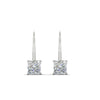 Load image into Gallery viewer, 2-carat-lever-back-stud-square-diamond-earrings-in-white-gold-FDEAR9225PR-2.00CT-NL-WG