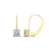 Load image into Gallery viewer, 2-carat-lever-back-stud-square-diamond-earrings-in-yellow-gold-FDEAR9225PR-2.00CT-NL-YG