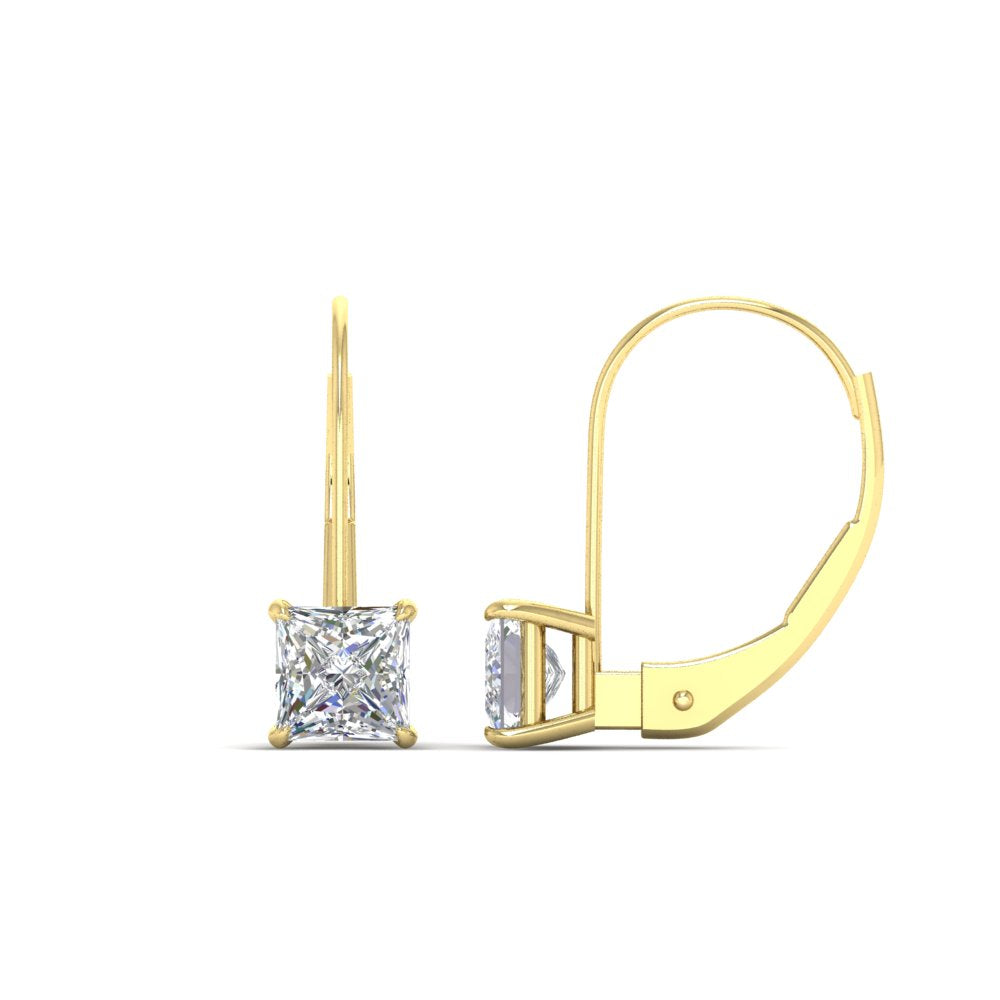 2-carat-lever-back-stud-square-diamond-earrings-in-yellow-gold-FDEAR9225PR-2.00CT-NL-YG