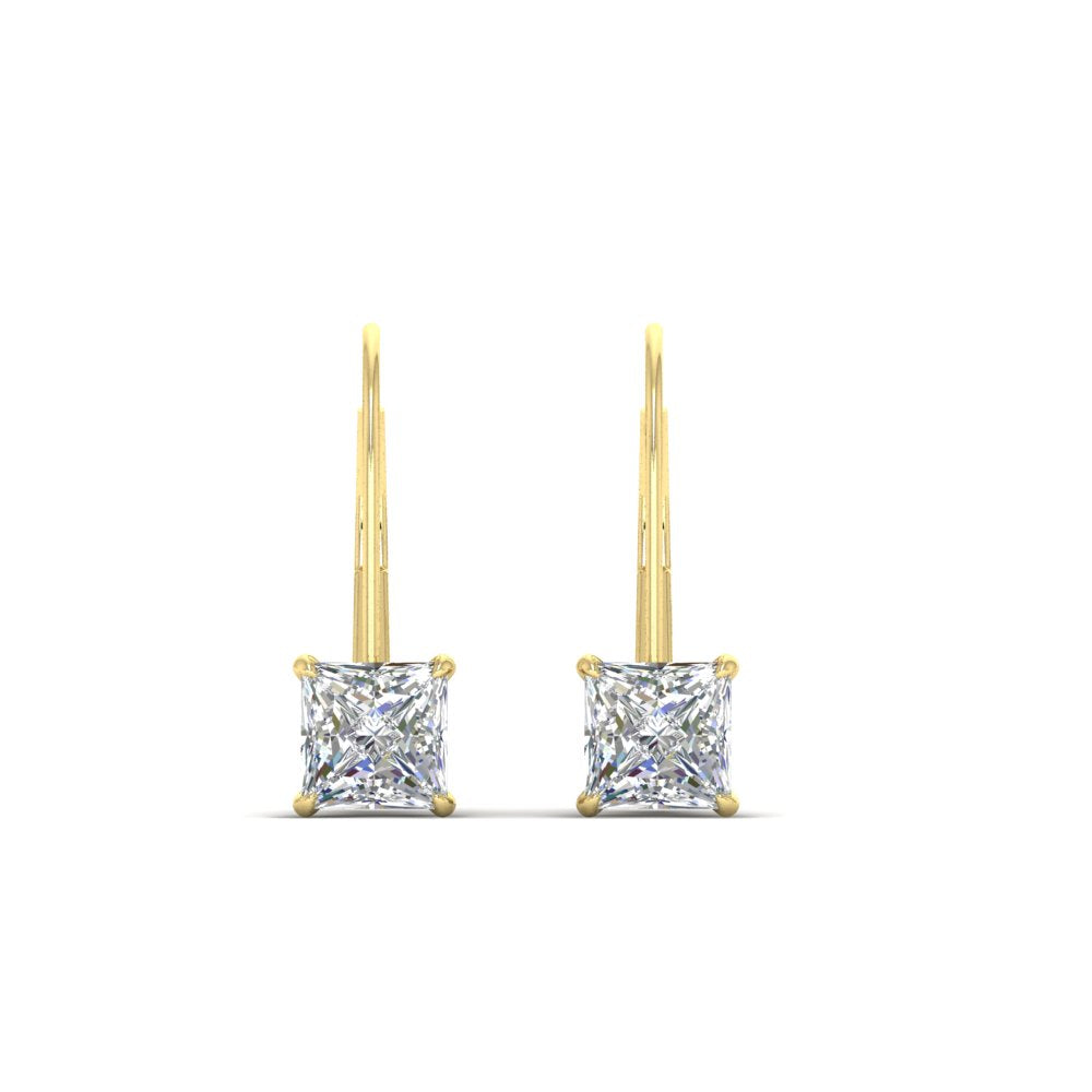 2-carat-lever-back-stud-square-diamond-earrings-in-yellow-gold-FDEAR9225PR-2.00CT-NL-YG