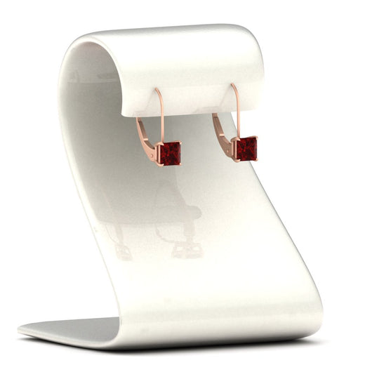 2-carat-lever-back-stud-square-ruby-earrings-in-rose-gold-FDEAR9225PRGRUDR-2.00CT-NL-RG