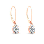 Load image into Gallery viewer, 2-carat-leverback-oval-drop-dangle-diamond-earrings-in-rose-gold-fdear11236ovangle3-2.00ct-nl-rg.jpg?v=1765455494