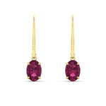 Load image into Gallery viewer, 2-carat-leverback-oval-drop-dangle-pink-sapphire-earrings-in-yellow-gold-fdear11236ovgsadrpiangle2-2.00ct-nl-yg.jpg?v=1765455495