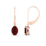 Load image into Gallery viewer, 2-carat-leverback-oval-drop-dangle-ruby-earrings-in-rose-gold-fdear11236ovgrudrangle4-2.00ct-nl-rg.jpg?v=1765455495