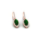 Load image into Gallery viewer, 2-carat-marquise-diamond-halo-dangle-earrings-with-emerald-in-rose-gold-FDEAR11235MQGEMGRANGLE1-2.00CT-NL-RG.jpg
