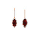 Load image into Gallery viewer, 2-carat-marquise-diamond-halo-dangle-earrings-with-ruby-in-rose-gold-FDEAR11235MQGRUDRANGLE1-2.00CT-NL-RG.jpg
