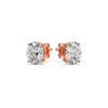 Load image into Gallery viewer, Stud Mens Earring Basket Oval Shaped