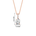 Load image into Gallery viewer, 2-carat-oval-shaped-pave-diamond-bail-pendant-in-rose-gold-fdpd11636ovangle1-9X7mm-nl-rg-hw.jpg?v=1769514559