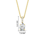 Load image into Gallery viewer, 2-carat-oval-shaped-pave-diamond-bail-pendant-in-yellow-gold-fdpd11636ovangle1-9X7mm-nl-yg-hw.jpg?v=1769514560