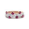 Load image into Gallery viewer, 2-carat-pear-and-round-pink-sapphire-ring-wedding-band-in-rose-gold-FD9174BGSADRPI-2.00CT-NL-RG