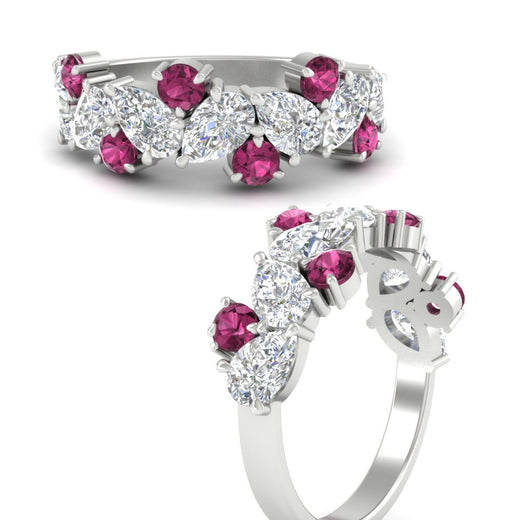 2-carat-pear-and-round-pink-sapphire-ring-wedding-band-in-white-gold-FD9174BGSADRPIANGLE3-2.00CT-NL-WG