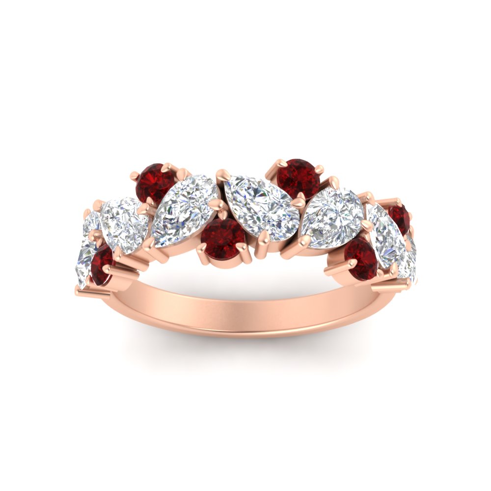 2-carat-pear-and-round-ruby-ring-wedding-band-in-rose-gold-FD9174BGRUDRANGLE5-2.00CT-NL-RG