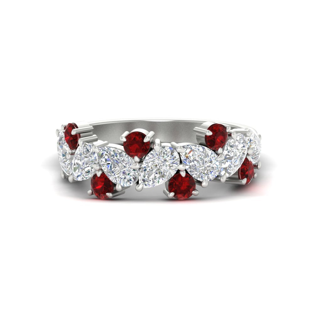 2-carat-pear-and-round-ruby-ring-wedding-band-in-white-gold-FD9174BGRUDR-2.00CT-NL-WG
