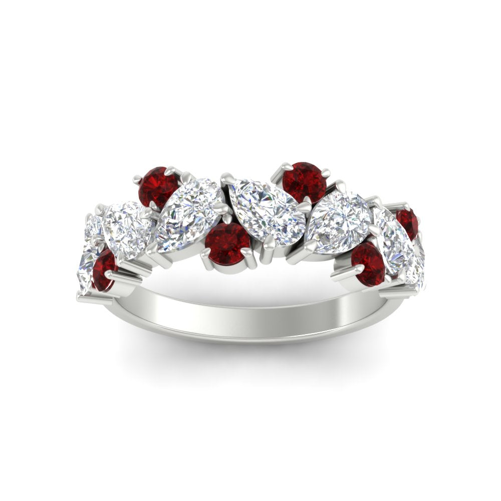 2-carat-pear-and-round-ruby-ring-wedding-band-in-white-gold-FD9174BGRUDRANGLE5-2.00CT-NL-WG