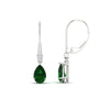 Load image into Gallery viewer, 2-carat-pear-drop-emerald-dangle-earring-in-white-gold-FDEAR11124GEMGR-2CT-NL-WG.jpg