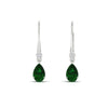 Load image into Gallery viewer, 2-carat-pear-drop-emerald-dangle-earring-in-white-gold-FDEAR11124GEMGR-2CT-NL-WG.jpg
