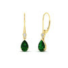 Load image into Gallery viewer, 2-carat-pear-drop-emerald-dangle-earring-in-yellow-gold-FDEAR11124GEMGR-2CT-NL-YG.jpg