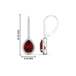 Load image into Gallery viewer, 2-carat-pear-shape-ruby-with-halo-diamond-lever-back-earrings-in-white-gold-FDEAR-11235PEGRUDRANGLE1-2.00CT-NL-WG.jpg
