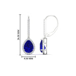 Load image into Gallery viewer, 2-carat-pear-shape-sapphire-with-halo-diamond-lever-back-earrings-in-white-gold-FDEAR-11235PEGSABLANGLE1-2.00CT-NL-WG.jpg
