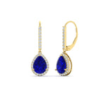 Load image into Gallery viewer, 2-carat-pear-shape-sapphire-with-halo-diamond-lever-back-earrings-in-yellow-gold-FDEAR-11235PEGSABLANGLE1-2.00CT-NL-YG.jpg
