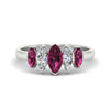 Load image into Gallery viewer, 2-carat-pink-sapphire-marquise-classic-wedding-band-5-stone-in-white-gold-fdwb8008mqgsadrpisleep-2.00ct-nl-wg.jpg