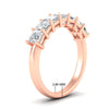 Load image into Gallery viewer, 2-carat-princess-cut-7-diamond-anniversary-band-in-rose-gold-fdwb8008prangle2-2.00ct-nl-rg-hw.jpg