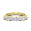 Load image into Gallery viewer, 2-carat-princess-cut-7-diamond-anniversary-band-in-yellow-gold-fdwb8008prsleep-2.00ct-nl-yg.jpg